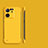 Hard Rigid Plastic Matte Finish Frameless Case Back Cover for Xiaomi Mi 13T 5G Yellow