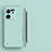 Hard Rigid Plastic Matte Finish Frameless Case Back Cover for Xiaomi Mi 13T Pro 5G Cyan