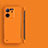 Hard Rigid Plastic Matte Finish Frameless Case Back Cover for Xiaomi Redmi K60 Ultra 5G Orange