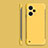 Hard Rigid Plastic Matte Finish Frameless Case Back Cover for Xiaomi Redmi Note 12 Turbo 5G Yellow