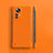 Hard Rigid Plastic Matte Finish Frameless Case Back Cover for Xiaomi Redmi Note 12S Orange