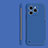 Hard Rigid Plastic Matte Finish Frameless Case Back Cover P01 for Huawei Honor 60 SE 5G Blue