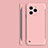 Hard Rigid Plastic Matte Finish Frameless Case Back Cover P01 for Huawei Honor 60 SE 5G Pink