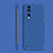 Hard Rigid Plastic Matte Finish Frameless Case Back Cover P01 for Huawei Honor 70 5G Blue