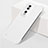 Hard Rigid Plastic Matte Finish Frameless Case Back Cover P01 for Huawei Honor 80 Pro Flat 5G White