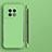 Hard Rigid Plastic Matte Finish Frameless Case Back Cover P01 for OnePlus Ace 2 5G Matcha Green