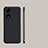 Hard Rigid Plastic Matte Finish Frameless Case Back Cover P01 for Oppo A18 Black