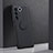 Hard Rigid Plastic Matte Finish Frameless Case Back Cover P01 for Vivo V27e 5G Black