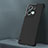 Hard Rigid Plastic Matte Finish Frameless Case Back Cover P01 for Xiaomi Redmi Note 13 Pro 5G Black