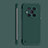 Hard Rigid Plastic Matte Finish Frameless Case Back Cover P02 for Huawei Honor Magic3 5G Midnight Green