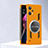 Hard Rigid Plastic Matte Finish Frameless Case Back Cover with Mag-Safe Magnetic for Realme 9 Pro 5G Yellow