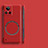 Hard Rigid Plastic Matte Finish Frameless Case Back Cover with Mag-Safe Magnetic for Realme GT Neo3 5G Red