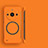 Hard Rigid Plastic Matte Finish Frameless Case Back Cover with Mag-Safe Magnetic S02 for Realme 11 Pro 5G Orange