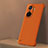 Hard Rigid Plastic Matte Finish Frameless Case Back Cover Z01 for Huawei Honor 60 5G Orange