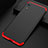 Hard Rigid Plastic Matte Finish Front and Back Case 360 Degrees Q01 for Huawei Honor 8A Black