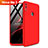 Hard Rigid Plastic Matte Finish Front and Back Case 360 Degrees Q01 for Huawei Nova Lite 3 Red