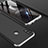 Hard Rigid Plastic Matte Finish Front and Back Case 360 Degrees Q01 for Huawei Nova Lite 3 Silver