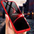 Hard Rigid Plastic Matte Finish Front and Back Case 360 Degrees Q01 for Huawei P Smart (2019) Red