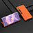 Hard Rigid Plastic Matte Finish Front and Back Cover Case 360 Degrees BH1 for Huawei Mate Xs 2 Orange