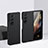 Hard Rigid Plastic Matte Finish Front and Back Cover Case 360 Degrees BH1 for Samsung Galaxy Z Fold5 5G Black