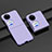Hard Rigid Plastic Matte Finish Front and Back Cover Case 360 Degrees BH2 for Huawei P60 Pocket Clove Purple