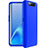 Hard Rigid Plastic Matte Finish Front and Back Cover Case 360 Degrees C01 for Samsung Galaxy A90 4G Blue