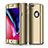 Hard Rigid Plastic Matte Finish Front and Back Cover Case 360 Degrees for Apple iPhone 7 Plus Gold