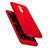 Hard Rigid Plastic Matte Finish Front and Back Cover Case 360 Degrees for Huawei Honor 6X Pro Red