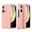 Hard Rigid Plastic Matte Finish Front and Back Cover Case 360 Degrees for Huawei Honor Magic V 5G Pink