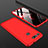 Hard Rigid Plastic Matte Finish Front and Back Cover Case 360 Degrees for Huawei Honor V20 Red