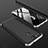 Hard Rigid Plastic Matte Finish Front and Back Cover Case 360 Degrees for Huawei Honor View 20 Silver