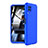 Hard Rigid Plastic Matte Finish Front and Back Cover Case 360 Degrees for Huawei Nova 7i Blue