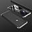 Hard Rigid Plastic Matte Finish Front and Back Cover Case 360 Degrees for Huawei Nova Lite 3 Silver