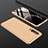 Hard Rigid Plastic Matte Finish Front and Back Cover Case 360 Degrees for Huawei P30 Gold