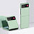 Hard Rigid Plastic Matte Finish Front and Back Cover Case 360 Degrees for Motorola Moto Razr 40 5G Matcha Green