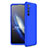 Hard Rigid Plastic Matte Finish Front and Back Cover Case 360 Degrees for Oppo Reno4 Pro 4G Blue