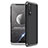 Hard Rigid Plastic Matte Finish Front and Back Cover Case 360 Degrees for Realme Narzo 30 4G Silver and Black