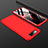 Hard Rigid Plastic Matte Finish Front and Back Cover Case 360 Degrees for Samsung Galaxy A90 4G Red