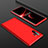 Hard Rigid Plastic Matte Finish Front and Back Cover Case 360 Degrees for Samsung Galaxy Note 10 Plus Red