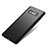 Hard Rigid Plastic Matte Finish Front and Back Cover Case 360 Degrees for Samsung Galaxy Note 8 Duos N950F Black