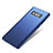 Hard Rigid Plastic Matte Finish Front and Back Cover Case 360 Degrees for Samsung Galaxy Note 8 Duos N950F Blue