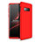 Hard Rigid Plastic Matte Finish Front and Back Cover Case 360 Degrees for Samsung Galaxy S10e Red