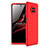 Hard Rigid Plastic Matte Finish Front and Back Cover Case 360 Degrees for Xiaomi Mi 10i 5G Red