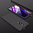 Hard Rigid Plastic Matte Finish Front and Back Cover Case 360 Degrees for Xiaomi Mi 9T Black