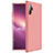 Hard Rigid Plastic Matte Finish Front and Back Cover Case 360 Degrees M01 for Samsung Galaxy Note 10 Plus Rose Gold