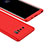 Hard Rigid Plastic Matte Finish Front and Back Cover Case 360 Degrees M01 for Samsung Galaxy Note 8 Red