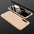 Hard Rigid Plastic Matte Finish Front and Back Cover Case 360 Degrees M01 for Xiaomi Mi 9 Gold