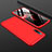 Hard Rigid Plastic Matte Finish Front and Back Cover Case 360 Degrees M01 for Xiaomi Mi 9 SE Red