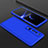 Hard Rigid Plastic Matte Finish Front and Back Cover Case 360 Degrees P01 for Xiaomi Mi 10 Pro Blue