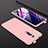 Hard Rigid Plastic Matte Finish Front and Back Cover Case 360 Degrees P01 for Xiaomi Mi 9T Pro Rose Gold